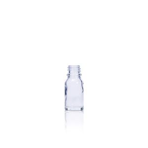 10 mL USP Type III Clear Glass Dropper Bottle with DIN 18 Neck Finish