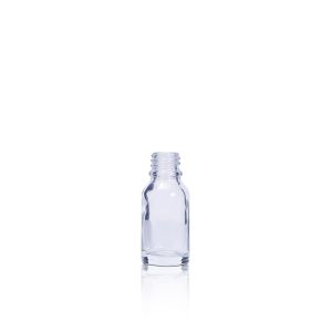 15 mL USP Type III Clear Glass Dropper Bottle with DIN 18 Neck Finish
