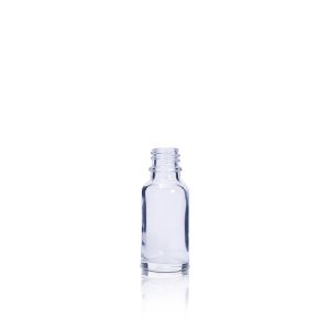20 mL USP Type III Clear Glass Dropper Bottle with DIN 18 Neck Finish
