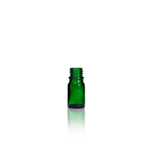 5 mL USP Type III Green Glass Dropper Bottle with DIN 18 Neck Finish