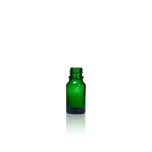 10 mL USP Type III Green Glass Dropper Bottle with DIN 18 Neck Finish