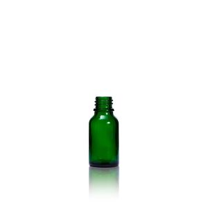 15 mL USP Type III Green Glass Dropper Bottle with DIN 18 Neck Finish
