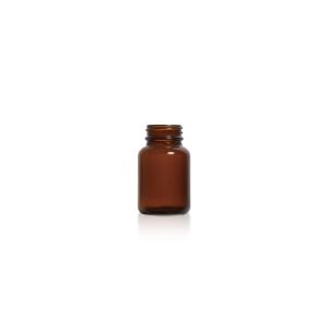 60 mL USP Type III Amber Glass Packer Bottle with GPI 33-400 Neck Finish