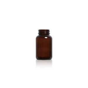 120 mL USP Type III Amber Glass Packer Bottle with GPI 38-400 Neck Finish