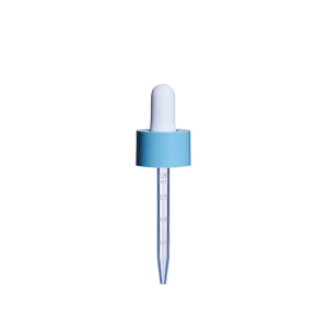 20/400 Smooth-Sided Child-Resistant Dropper with 77mm Long Graduated Plastic Pipette (A20400CR01C07)