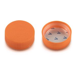GPI 38/400 Orange Child-Resistant Plastic Cap (F1C38Y01CCH01A)