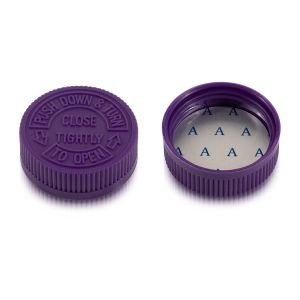 GPI 45/400 Purple Child-Resistant Plastic Cap (F1C45Y01CZS01A)
