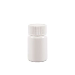 60cc Opaque White Plastic Bottle (F2202H0060) with White Plastic Cap