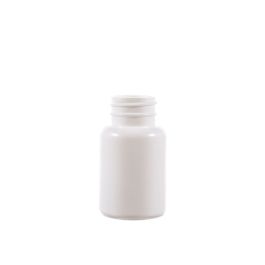 75cc Opaque White Plastic Bottle (F3301H0075)