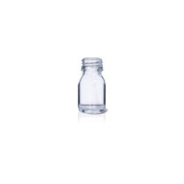 30 mL USP Type III Clear Glass Syrup Bottle with DIN 28 Neck Finish