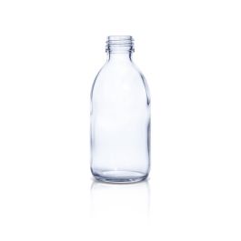 200 mL USP Type III Clear Glass Syrup Bottle with DIN 28 Neck Finish