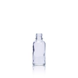 30 mL USP Type III Clear Glass Dropper Bottle with DIN 18 Neck Finish