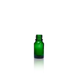 10 mL USP Type III Green Glass Dropper Bottle with DIN 18 Neck Finish