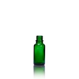 20 mL USP Type III Green Glass Dropper Bottle with DIN 18 Neck Finish