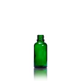 30 mL USP Type III Green Glass Dropper Bottle with DIN 18 Neck Finish