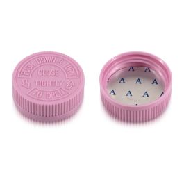 GPI 45/400 Pink Child-Resistant Plastic Cap (F1C45Y01CFE01A)